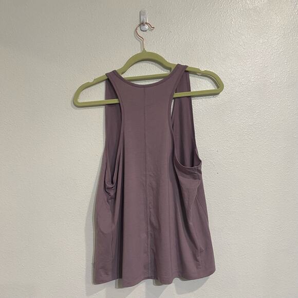 Johnny Was Calme Purple Effect Draped Racer Back Tank Top Sz M NWT - Picture 8 of 11